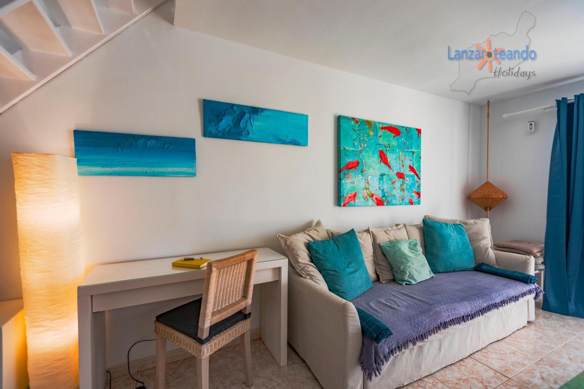 Vivienda Vacacional Sunny - Duplex Apartment 2Beds 2 Baths Costa Teguise Zewnętrze zdjęcie